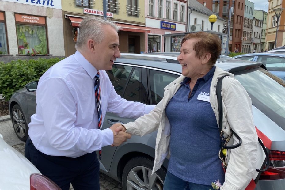 Občané Hlučína Josefa Středulu rádi vidí